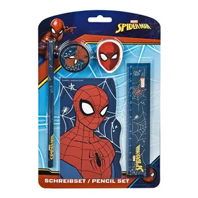 Set mit 5 Spider-Man-Bleistiften